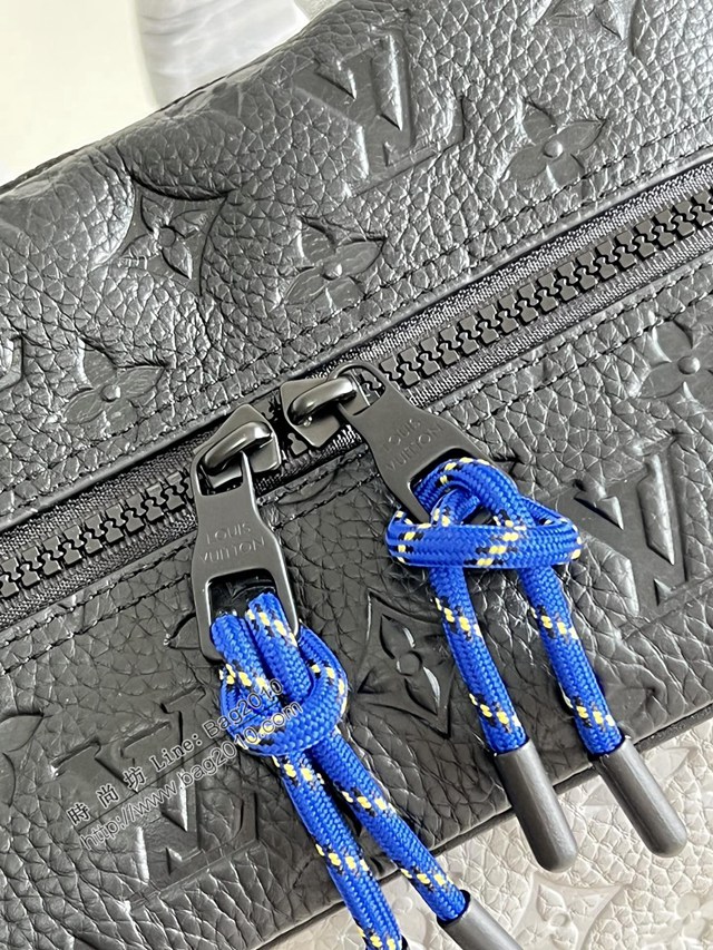 LV專櫃2023新款壓紋Taurillon皮革Dean雙肩包 M59924 路易威登男士後背包大書包 dn1100